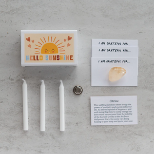 Matchbox Miniature Keepsake | Hello Sunshine Mindfulness Gift