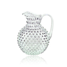 Load image into Gallery viewer, Hobnail Glass Jug | Clear