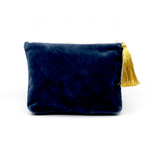 Load image into Gallery viewer, Velvet Zip Bag | Swallows