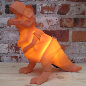 Dinosaur Lamp | Orange T-Rex