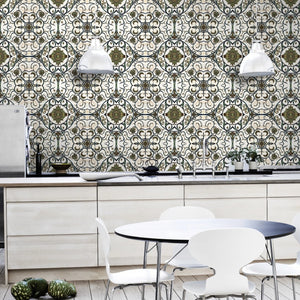 Organic Tile Wallpaper