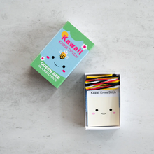 Load image into Gallery viewer, Matchbox Miniature Keepsake | Queen Bee Mini Cross Stitch Kit