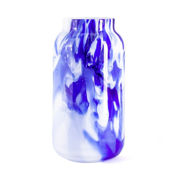 Handblown Glass Bloom Vase | Delfts Blue XL