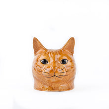 Load image into Gallery viewer, Ginger Cat Face Egg Cup