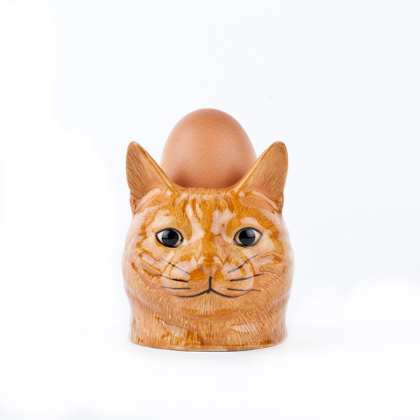 Ginger Cat Face Egg Cup