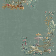 Load image into Gallery viewer, Chinoiserie Blue Wallpaper