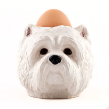 Load image into Gallery viewer, Westie Face Egg Cup