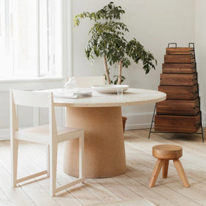 Sintra Dining Table | White Marble