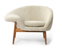 Load image into Gallery viewer, Fried Egg Lounge Chair White Sheepskin