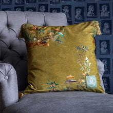 Load image into Gallery viewer, Chinoiserie Cushion