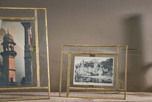 Load image into Gallery viewer, Brass Standing Photo Frame