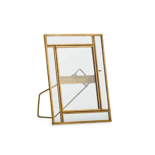 Brass Standing Photo Frame