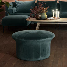 Load image into Gallery viewer, Grace Pouffe Forest Green